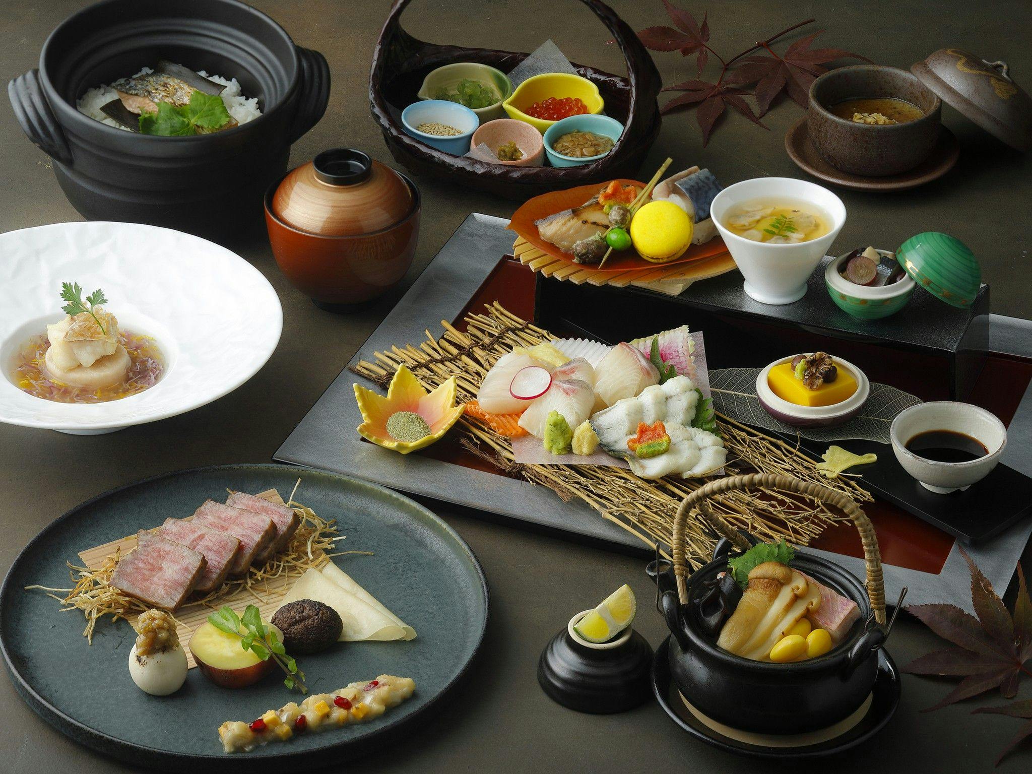 【美食和コース】OHMI Cuisine Japanese（2食付）