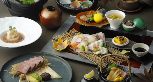 【美食和コース】OHMI Cuisine Japanese(2食付)