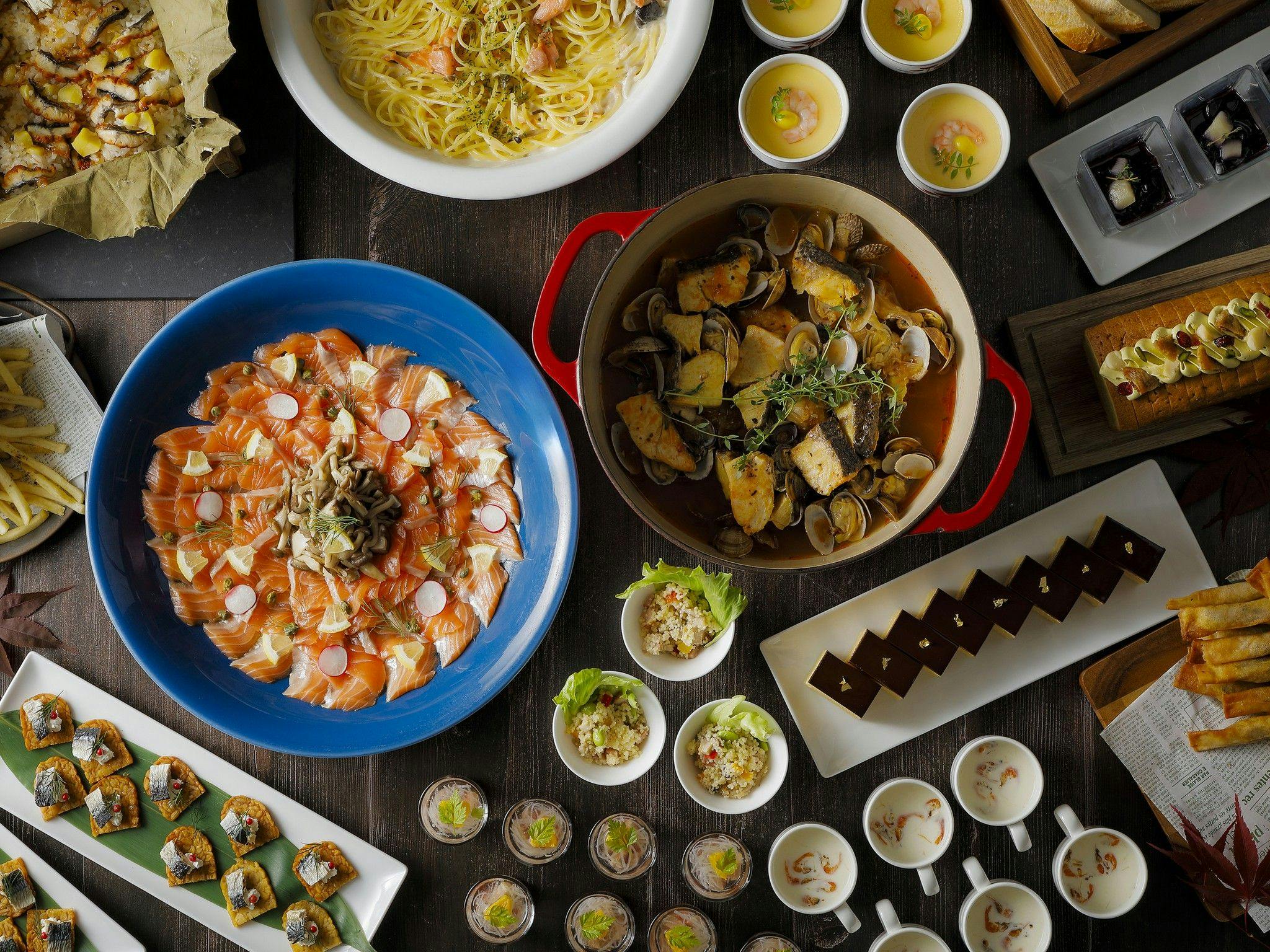 OHMI Cuisine Buffet Dinner 選べるメインディッシュ付 平日限定 （2食付）