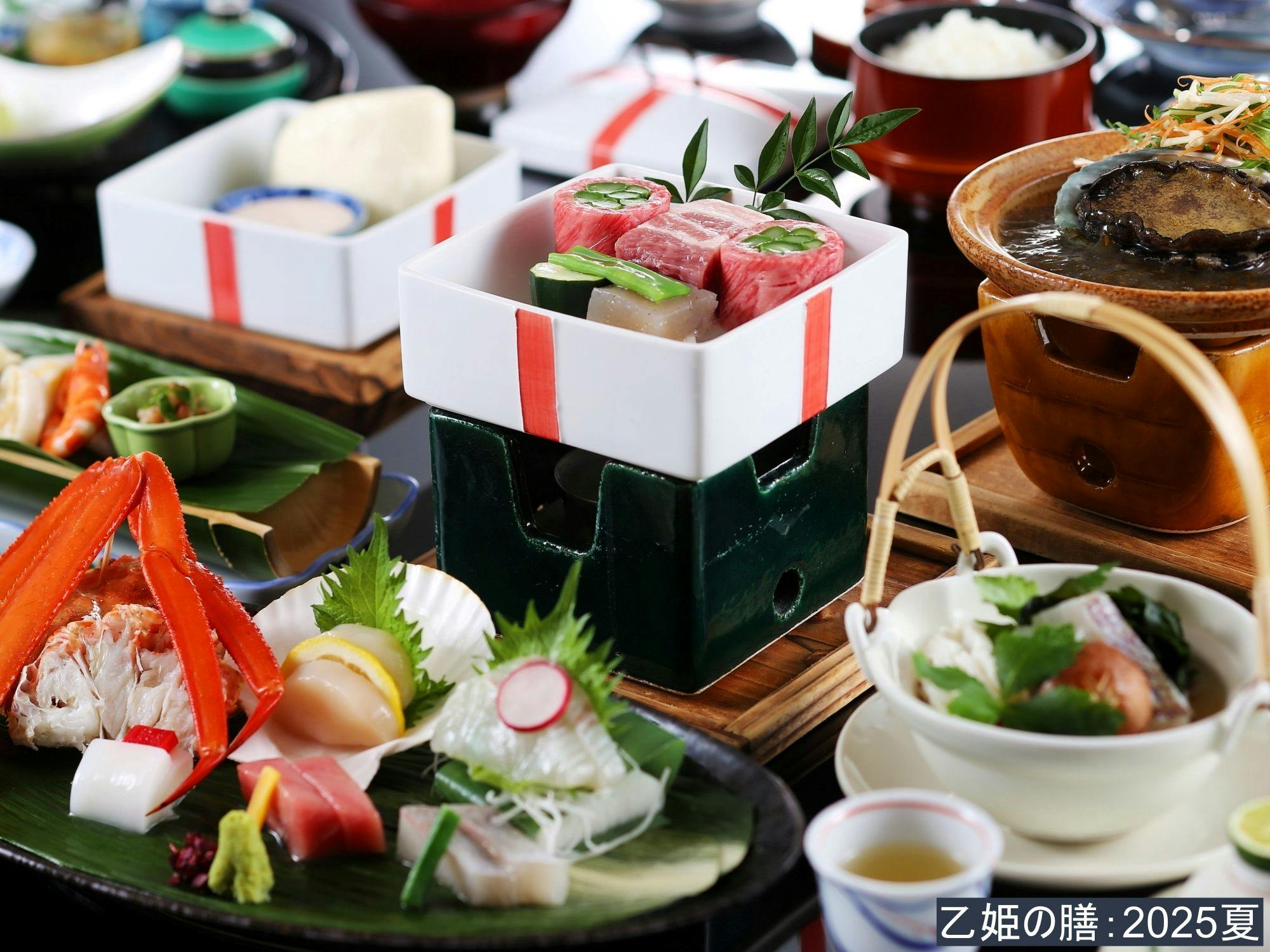懐石膳 今月紹介した料理で、茶懐石風なおもてなし膳を。れんこんで作る