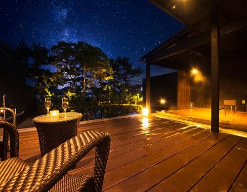 【客室露天風呂】