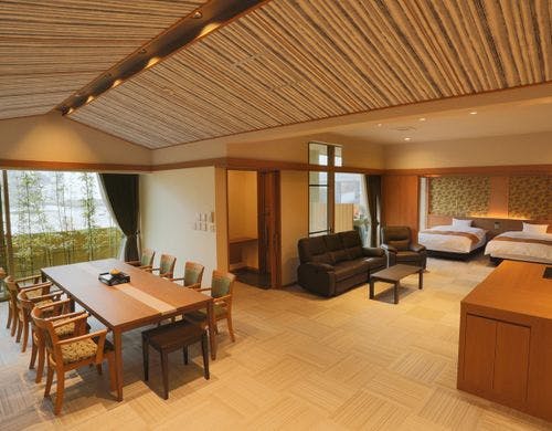 *【別館1F貸切特別室・太閤】ベッドルーム