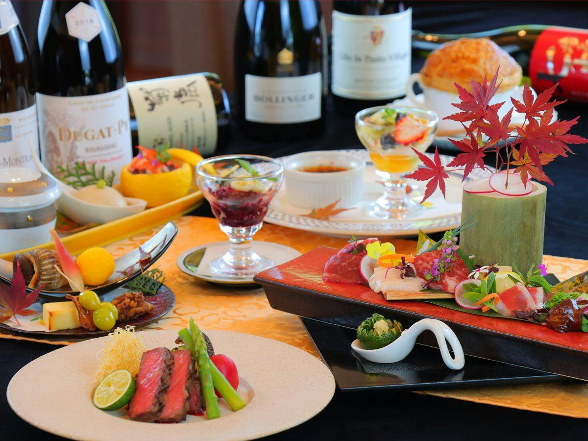 【スタンダードコース】～風土を味わう、赤牛と鮑の贅～　菊池の四季とともに味わう朝夕の膳＜夕・朝食付＞