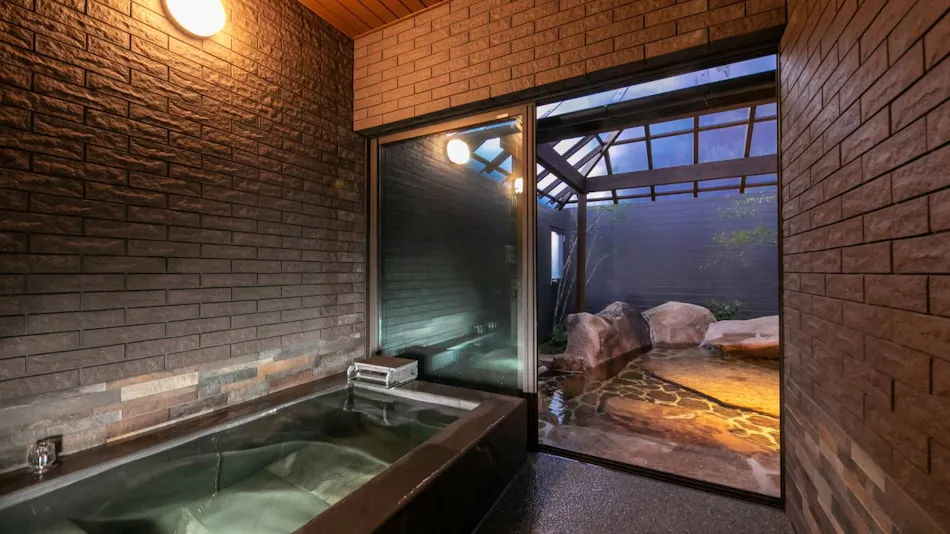 All Rooms with Open-Air Bath Onsen Garden Yumotoan Kiyohime
