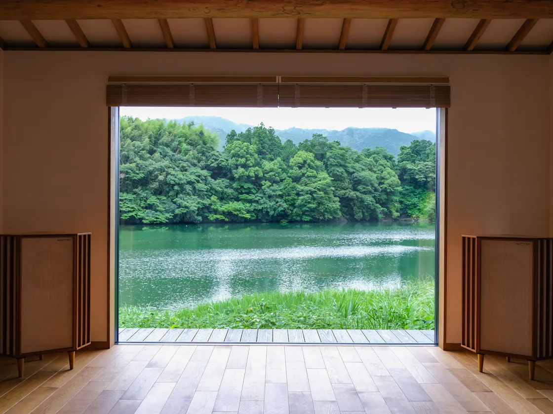 リスニングポイントからの風景