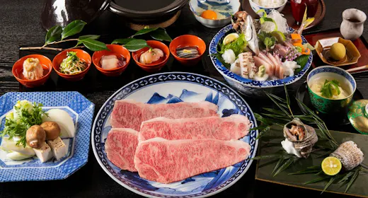 【早期予約35日前予約でお得】五島牛堪能:すきしゃぶプラン