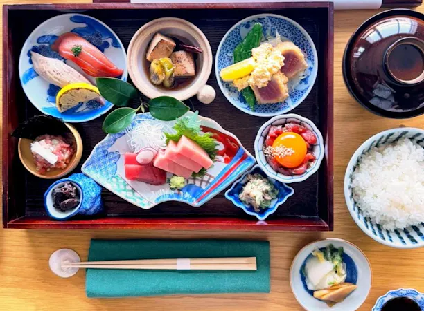 マグロ御膳(お料理例)