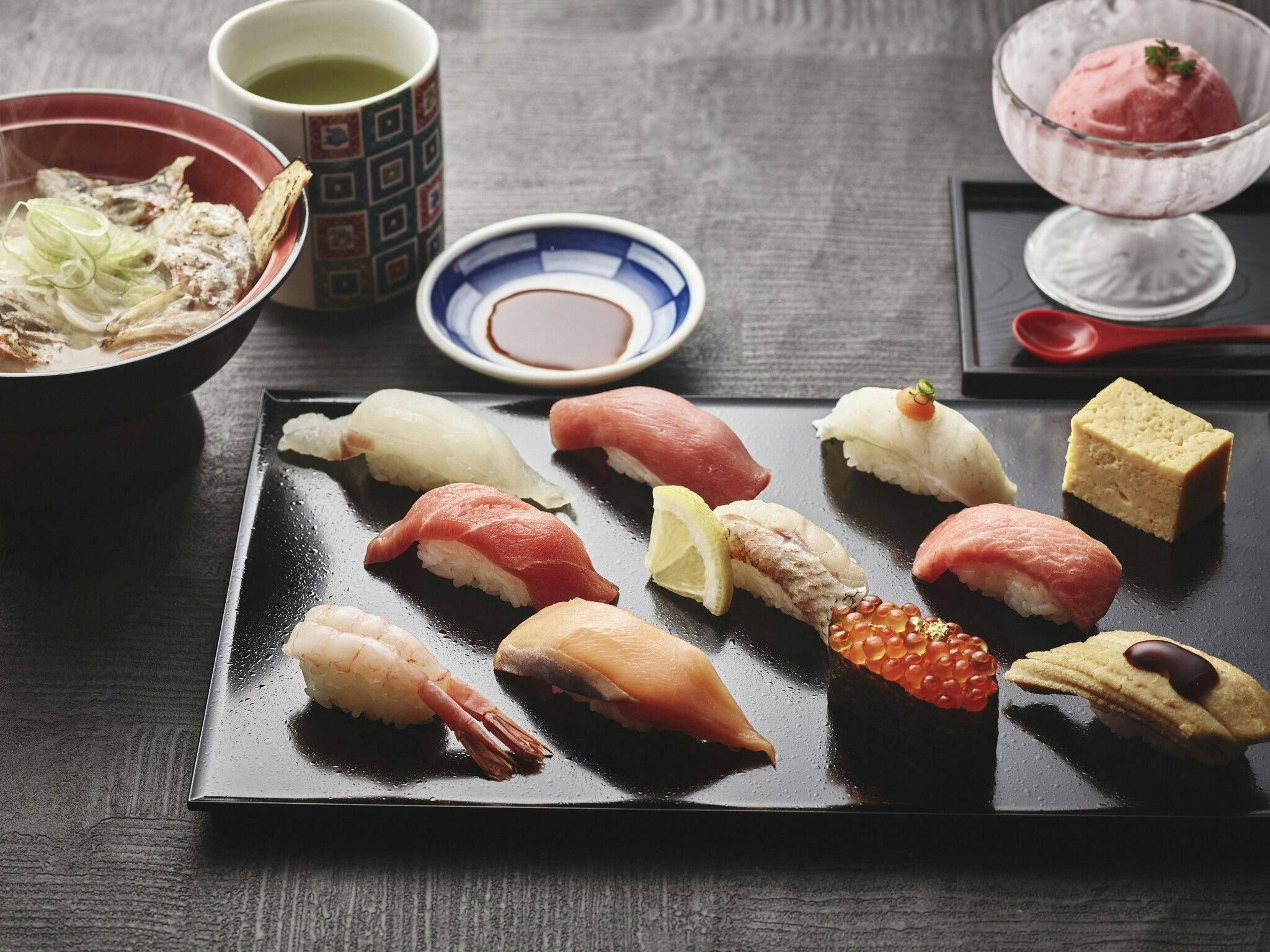 【3食付】金沢まいもん寿司でのご夕食と、ホテルで愉しむ朝食ビュッフェ＆バーガーセットランチ