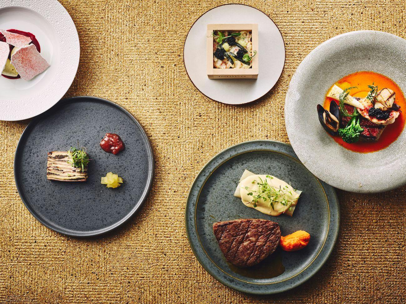 【2食付】薪グリル和牛×旬の魚シェフズスペシャルコースディナーと朝食ビュッフェ