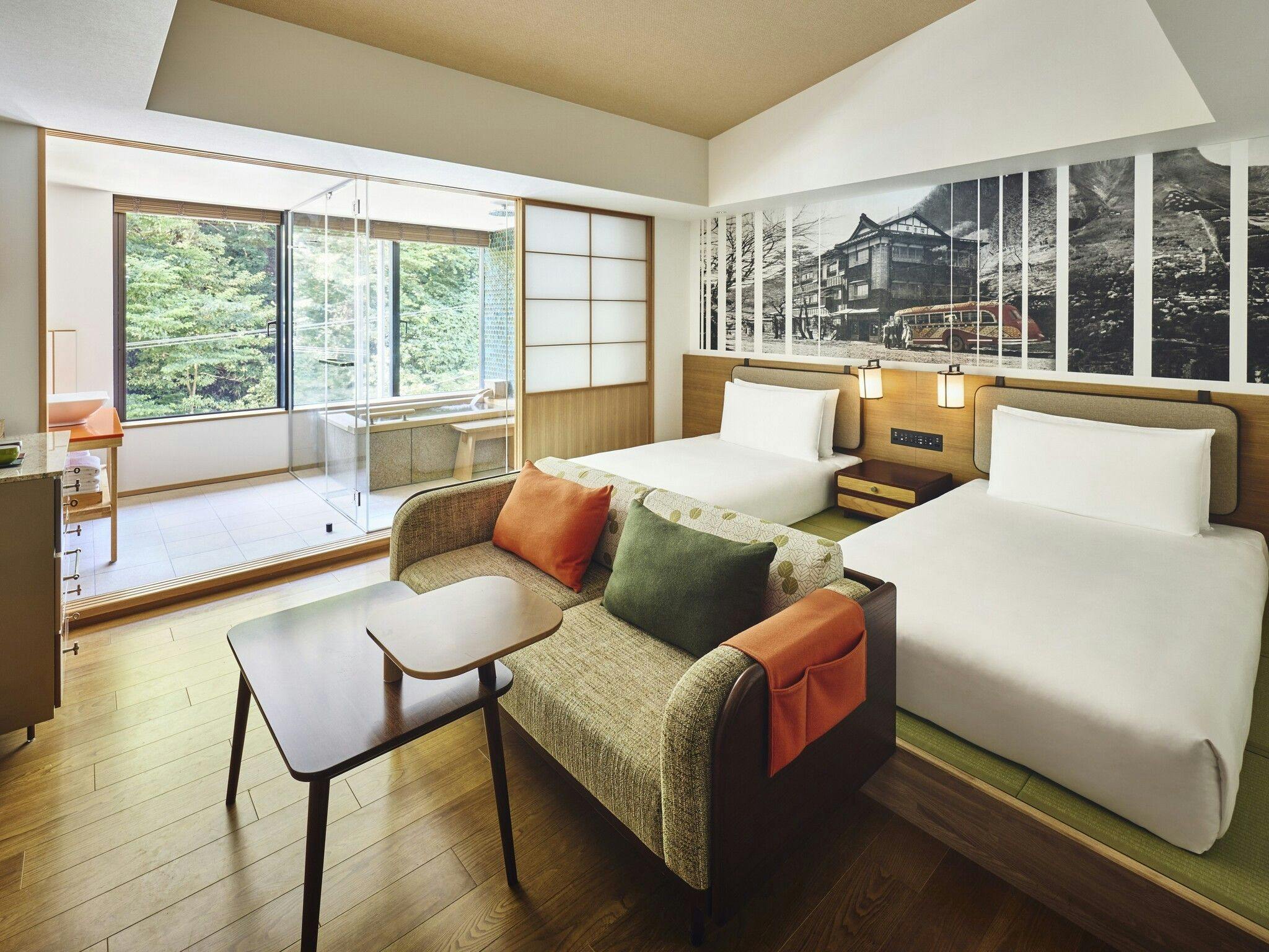 デラックスツイン  ヒルサイド 温泉風呂