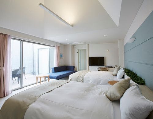 プライベートスパ付ヴィラ　-ツイン‐