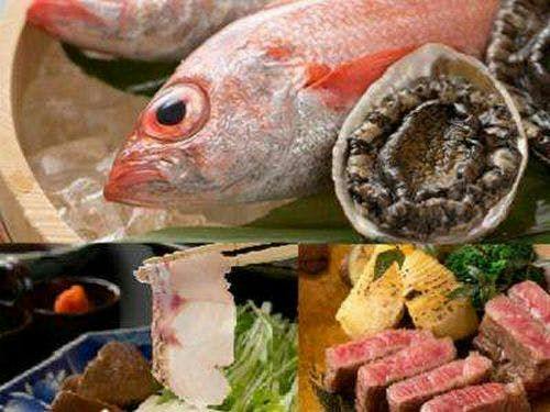贅沢食材を使った美食「極上懐石」