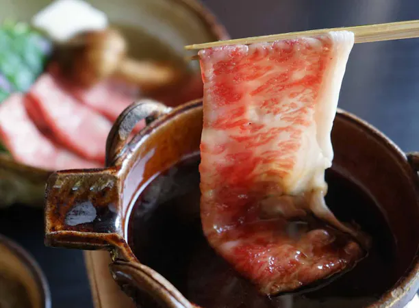 能登牛のすき鍋