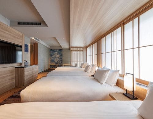 ご家族での宿泊に最適な客室