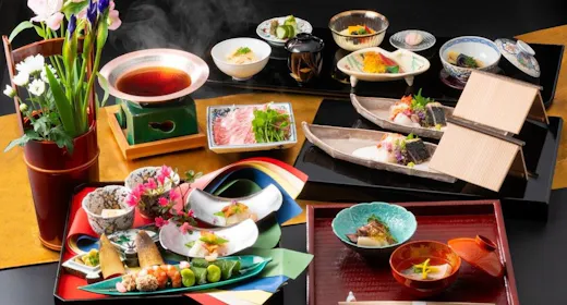 【早期割30】<特選旬彩会席>早期予約で特別料金 季の妙味を味わう基本会席/2食付