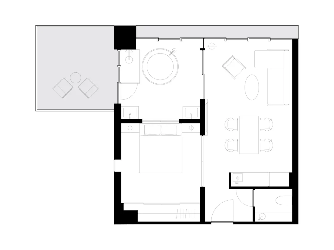テラススイート(60m2)