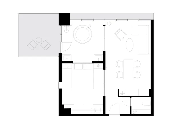 テラススイート(60m2)