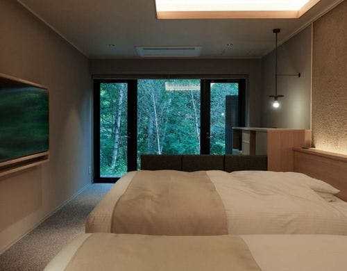 【翠巌別館／展望風呂付洋室（1階）】