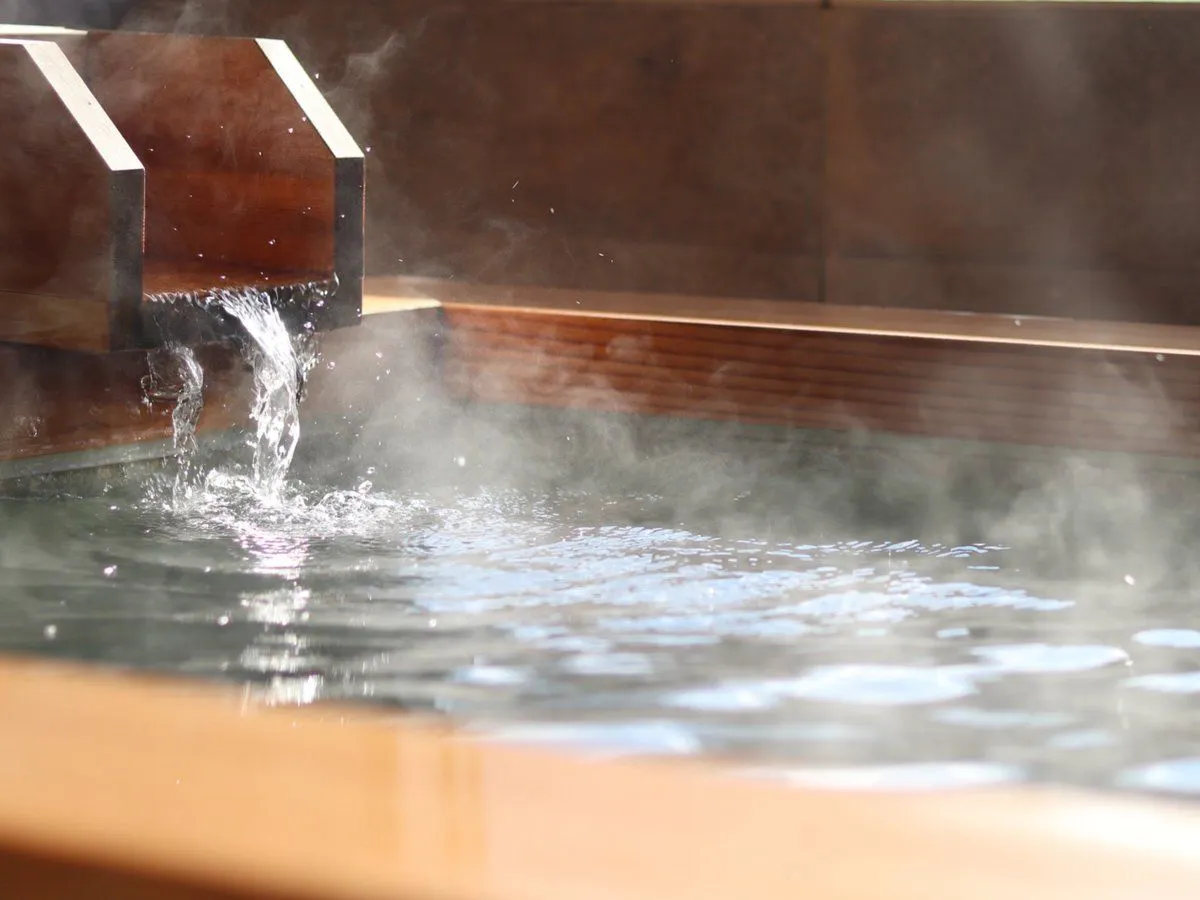 ภาพตัวอย่างอ่างอาบน้ำพุร้อนในห้องพัก