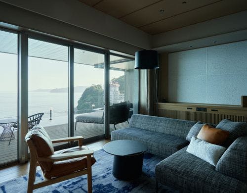 スイートルームの客室の一例