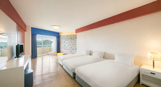 标准双床房(儿童房)山侧