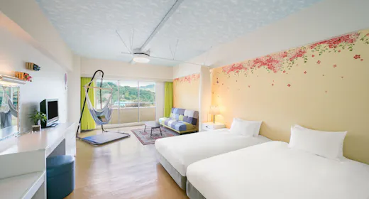 标准双床房(婴儿房)