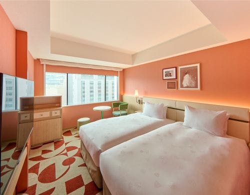 スーペリアツイン(25.6平米/3名利用可)