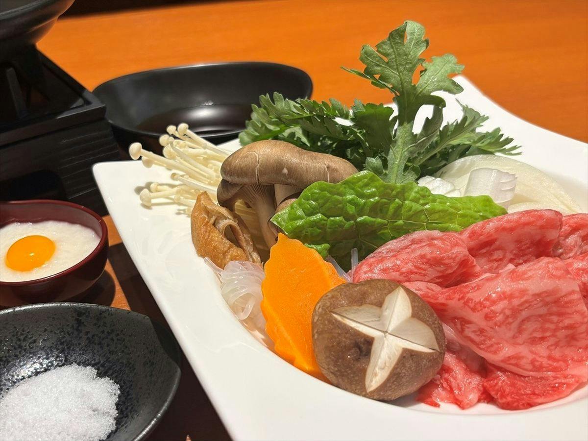 山形牛炙り焼きすき