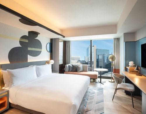 キャノピービュールーム（キングベッド）