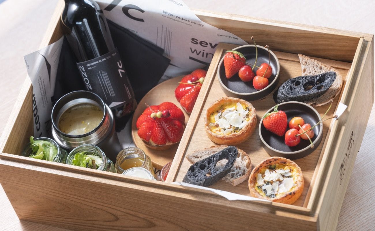 7c villa&winery - A5ランク“甲州牛シャトーブリアン”全8品【目の前で