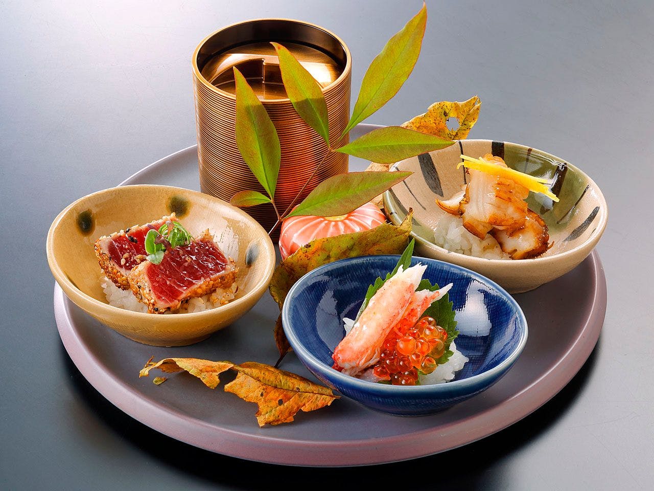 【秋】向瀧オリジナル料理 季節の限定山海の饗宴【2食付き】
