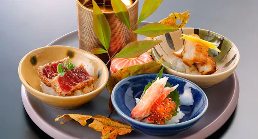 【秋】向瀧オリジナル料理 季節の限定山海の饗宴【2食付き】