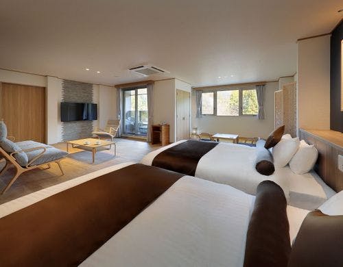 302 陶器露天風呂付（3階）です。