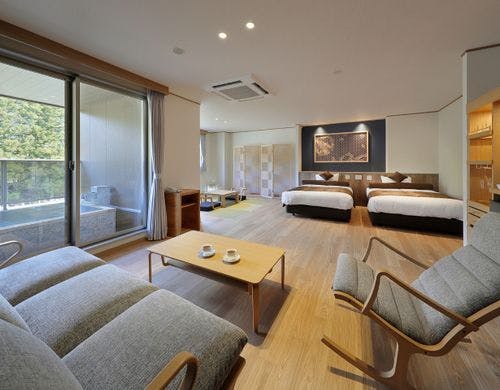 303 御影石露天風呂付（3階）です。