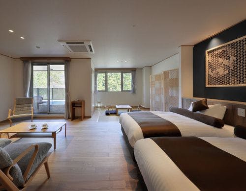 303 御影石露天風呂付（3階）です。