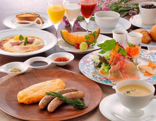 洋食朝食一例です。