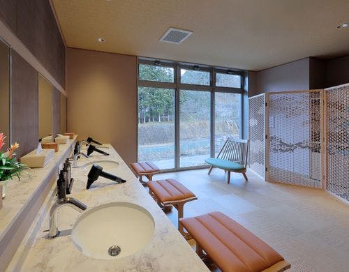 ONSEM KOKONOYU「九湯」女性脱衣所