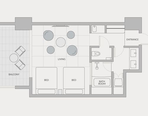 ジャパニーズモダン間取りイメージ