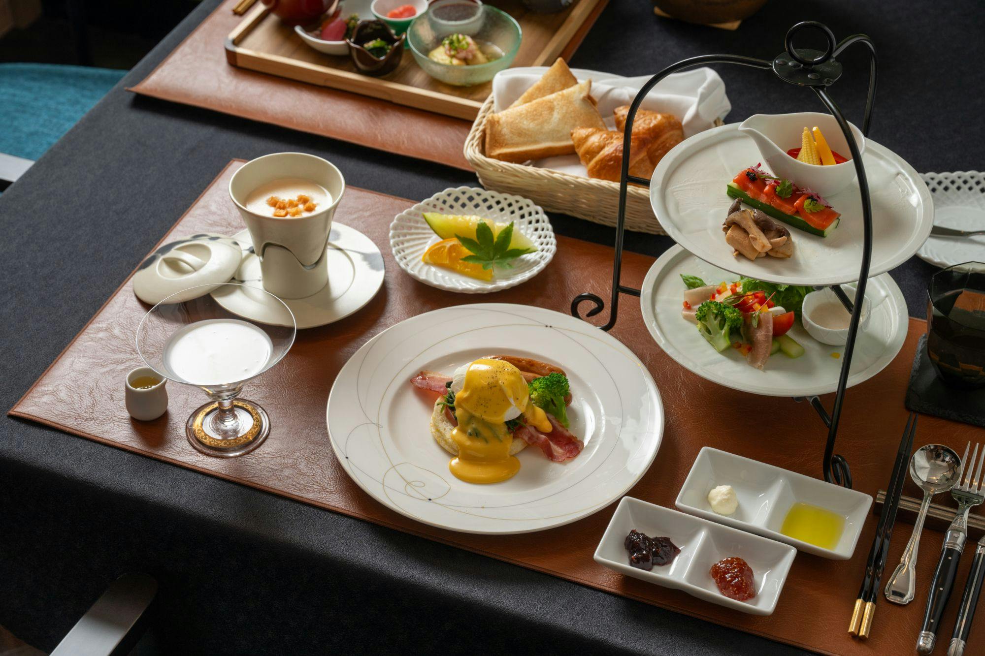 朝食は洋食・和食からお選びいただけます。