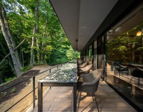 テラス付プライベートダイニング