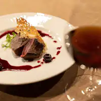 【ディナー一例】摩周鹿とワインペアリング