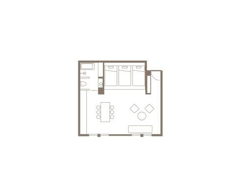 コンフォートスイート｜間取り