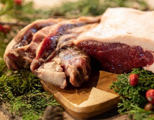 【夕食】ご夕食のメイン摩周鹿