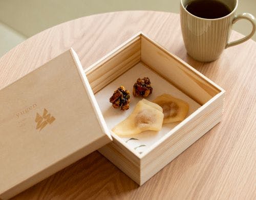 ウェルカム茶菓子