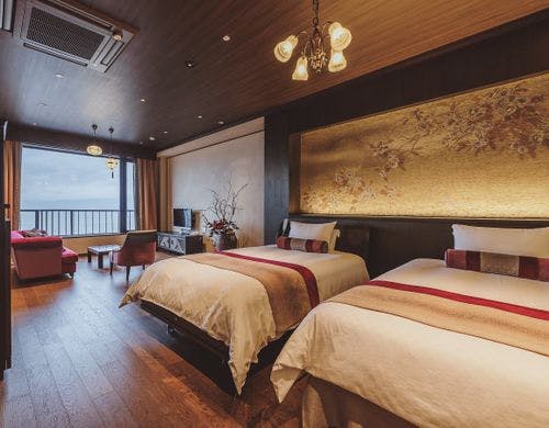 露天風呂付セミスイート【湖側5階】