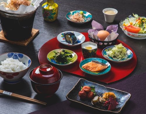 【朝食】信州の味覚を詰め込んだ和食膳