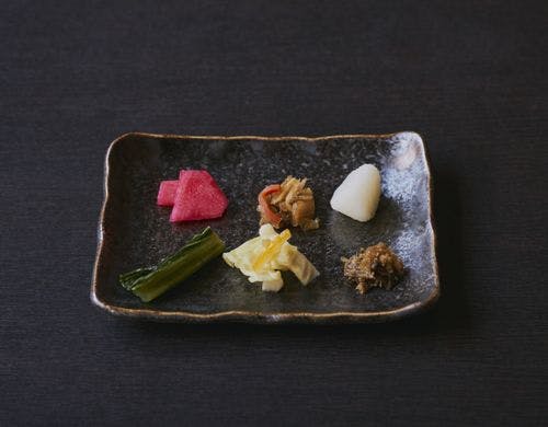 【朝食】お漬物ビュッフェ