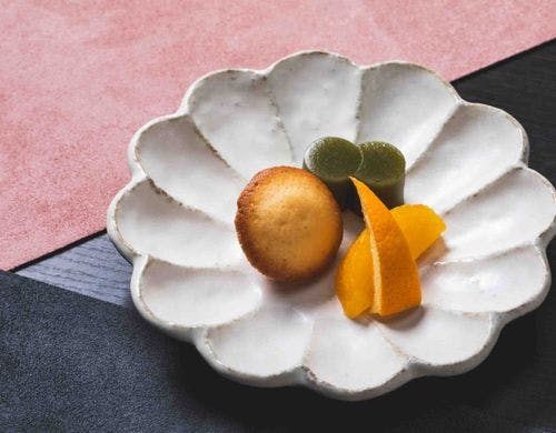 【美湖膳】2026春献立《水菓子》桜と抹茶