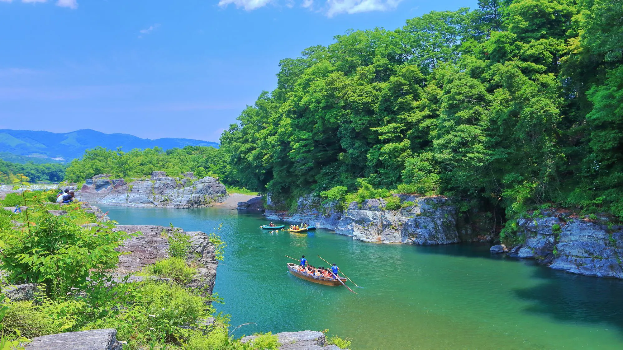 【ล่องเรือนากาโทโระ】ขับรถจากโรงแรมประมาณ 15 นาที