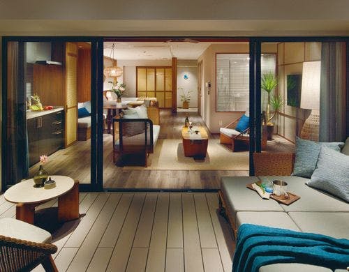 スーペリアスイート（ラナイ側）